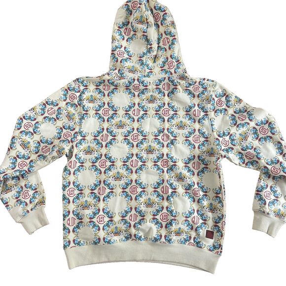 Clot Apparel Men's Printed Cream Hoodie with Pouch Pocket NEW Size Medium - Picture 9 of 11